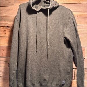 Linksoul Olive Green waffle Hoodie